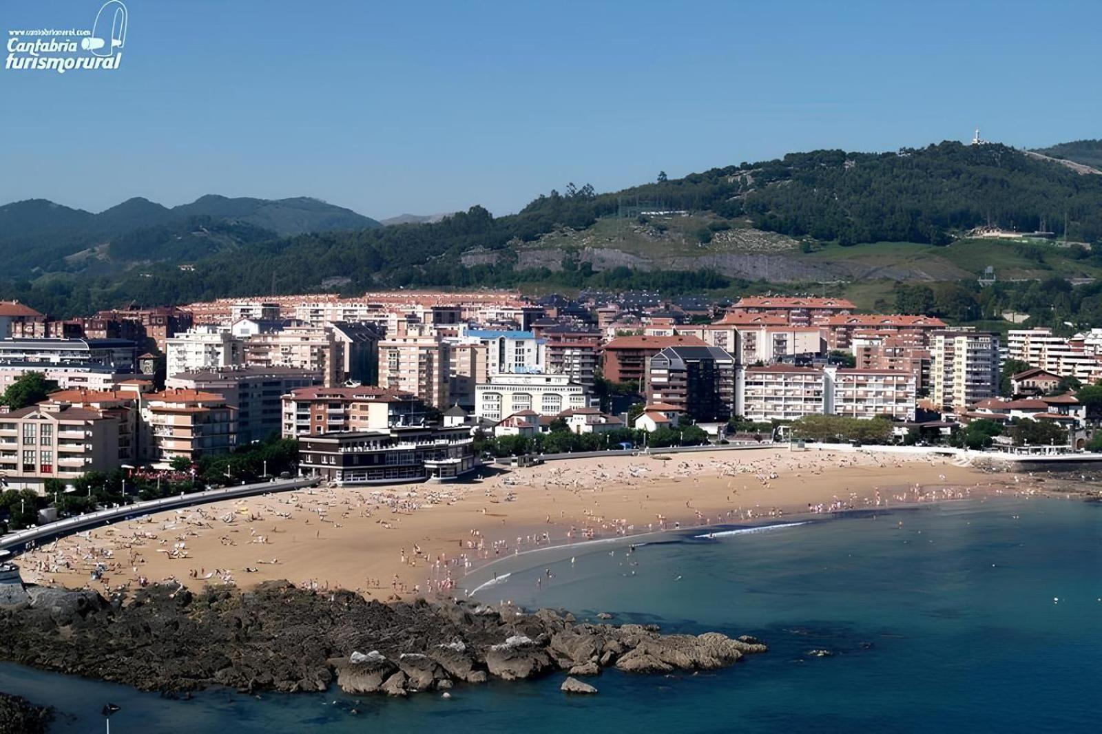 Paraiso Soleado: Piso Con Terraza, Piscina Y Garaje A 5 Min De Playa Castro Urdiales Luaran gambar